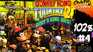 Donkey Kong Country 2 #4 EM BUSCA DOS 102%