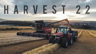 Harvest 2022 with Massey Ferguson 9380 AL & 7618 ~ Mains of Durn