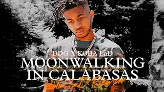 DDG- MOONWALKING IN CALABASAS FT. Koba LaD REMIX 1HOUR