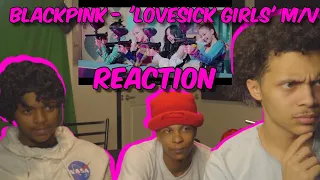 BLACKPINK - 'Lovesick Girls' M/V / REACTION!!