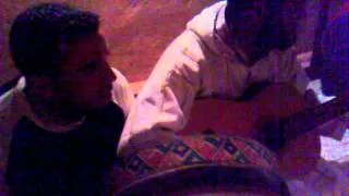 Traditional Moroccan Music in Nkob Berber Village Morocco - part 4