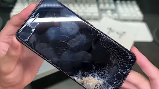 Restoration destroyed phone | Restore iPhone 7+ | Rebuild broken phone