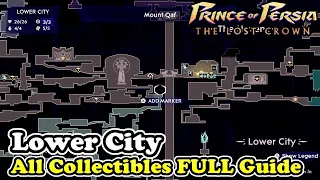 Lower City All Collectible Locations Prince of Persia The Lost Crown