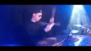 АХ х Эпидемия - Художник | Glastonberry, Moscow, drum cam