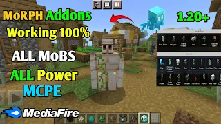 [100% Working] Minecraft 1.20+ MoRPH Addons New 😱 Mob Bracelet | Minecraft|