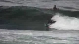 Shorebreak from the fort