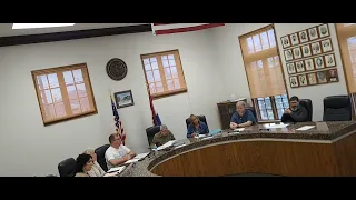 City of Monroe City Special City Council meeting  4-25-2024