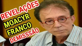 Moacyr Franco faz REVELAÇÕES sobre sua DEMISSÃO do SBT