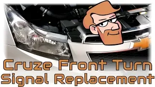 Chevy Cruze Front Turn Signal Bulb Replacement • Cars Simplified