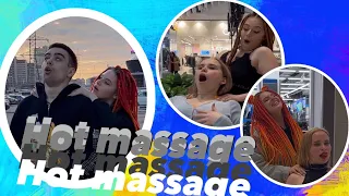 hot reaction to massage from @Kovalisssa | prank 2023 🔞🔥