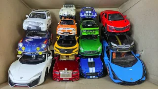 A Box Full of Cars, Roll Royce, Lamborghini, Ferrari, Porsche, Suzuki, Mclaren, Bugatti, Mercedes