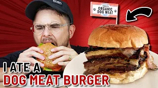 I Ate World’s First Dog Meat Burger… here’s how it tastes.