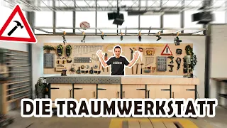 Wir bauen unsere TRAUMWERKSTATT | Real Life Halle #1