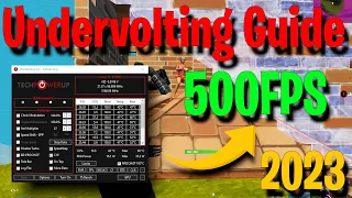 UPDATED 2023 How to Undervolt Your Laptop and Get 500 FPS in Fortnite.....(Throttle Stop)