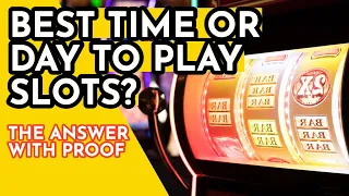 Best Time or Day to play slots? 🎰 The myth BUSTED with proof ‼️