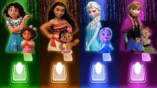 let it go vs I see the light vs we don't talk about Bruno vs do you want to build a snowman gameplay