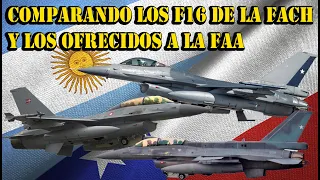 🇦🇷 👉 LOS F-16 OFRECIDOS A LA FAA... COMO ESTAN FRENTE A LOS DE LA FACH?