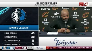 J.B. Bickerstaff talks about the incredible contribution of Max Strus down the stretch to win