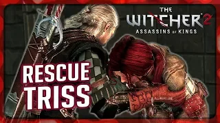 Geralt Rescues Triss & She Reveals Everything - Witcher 2