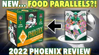 The first ever FOOD PARALLELS?! 🔥 2022 Panini Phoenix Football Hobby Box Review