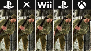 Call of Duty 3 (2006) | Xbox 360 vs PS2 vs Xbox vs PS3 vs Wii | Graphics Comparison