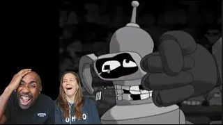 Bender got his teeth knock out | Futurama Adult Humor - Reaction