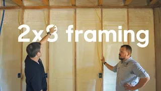 Why would you frame a house with 2x8 lumber?