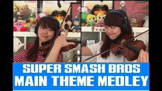 ALL Super Smash Bros Main Theme Medley (1999-2018); Violin Cover | PitTan