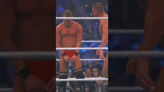 Gunther Painful Chop to Kaiser on SmackDown