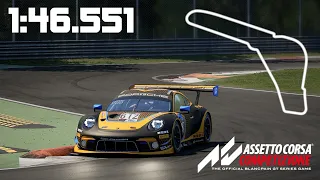 ACC Hotlap: Porsche 991II GT3 R @Monza - 1:46.551 + Setup
