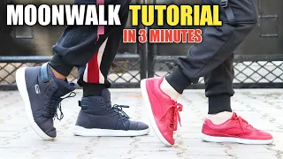 Learn How To MoonWalk? In Just 3 Minutes | A Few Easy Steps | MoonWalk Tutorial | ASquare Crew