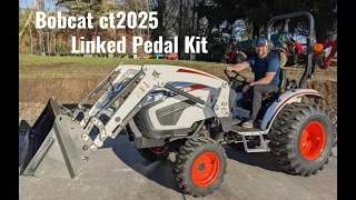 Bobcat CT2025 Tractor - Linked Pedal Kit