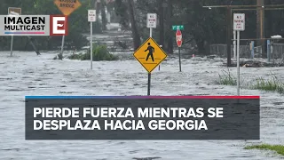 Graves inundaciones en Florida tras el paso del huracán Idalia