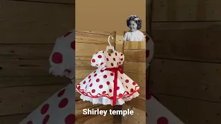 ❤️Shirley temple baby dress costume❤️www.bubblesbabyclothing.com