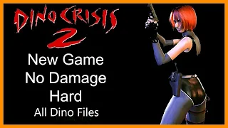 [No Commentary] Dino Crisis 2 (PS1) - No Damage (Hard, All Dino Files)