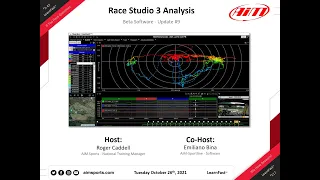 2-43 Race Studio 3 Analysis Update #9 - Live Webinar with Emiliano Bina - 10/26/2021