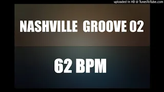 Nashville Groove 62 BPM - Drum Backing Track - Country 02