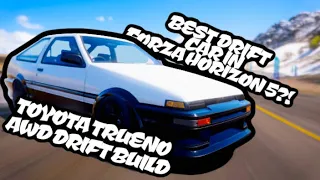 Toyota Trueno (AWD) Drift Build/Tune | Forza Horizon 5