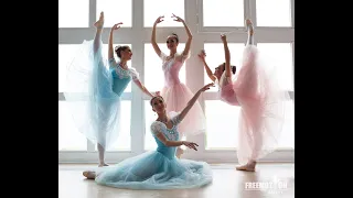 Красивый балетный Вальс.  Ballet Freemotion. П. И. Чайковский. Балет танец