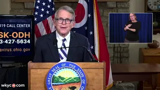 Watch Live: Gov. Mike DeWine is holding a COIVD-19 press briefing