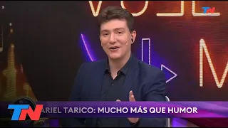 Ariel Tarico, la cara del humor político en "Sólo una vuelta más"