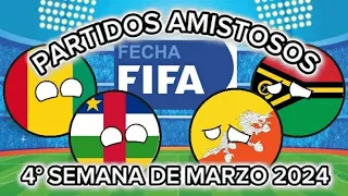 PARTIDOS AMISTOSOS: 4° SEMANA DE MARZO 2024| MR. COUNTRY FOOTBALL