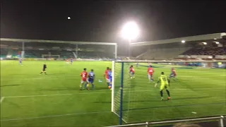 Eastleigh goal vs Solihull Moors (Ben Williamson)