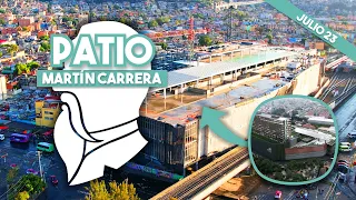 ¡La apertura INMINENTE del CETRAM Martín Carrera! Así luce tras 6 AÑOS en OBRA - Avance Julio 2023