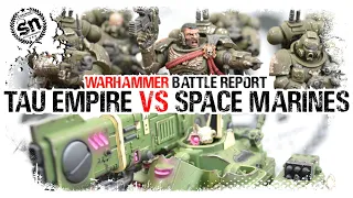 Tau Empire vs Raptors - Warhammer 40,000 (Battle Report)