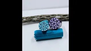 Polymer Clay "Leaf Turned Kaleidoscope Cane Tutorial (Remake)