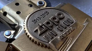 Выпуски клубных зажигалок Zippo от Zippo Fan Club.