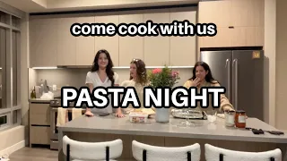 Pasta night! First meal in my apartment | Day 7 | The Moving Series