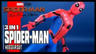 Hasbro Spider-Man Far From Home 3 in 1 Web Gear Spider-Man Toy Review