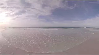 360-Degree Video: Watch a Rare Coastal Dune Lake Outfall into the Gulf in South Walton